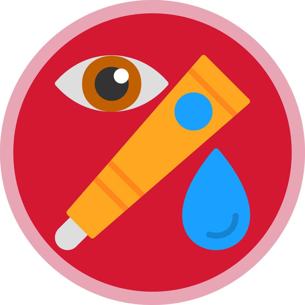 Eye Cream Vector Icon Design