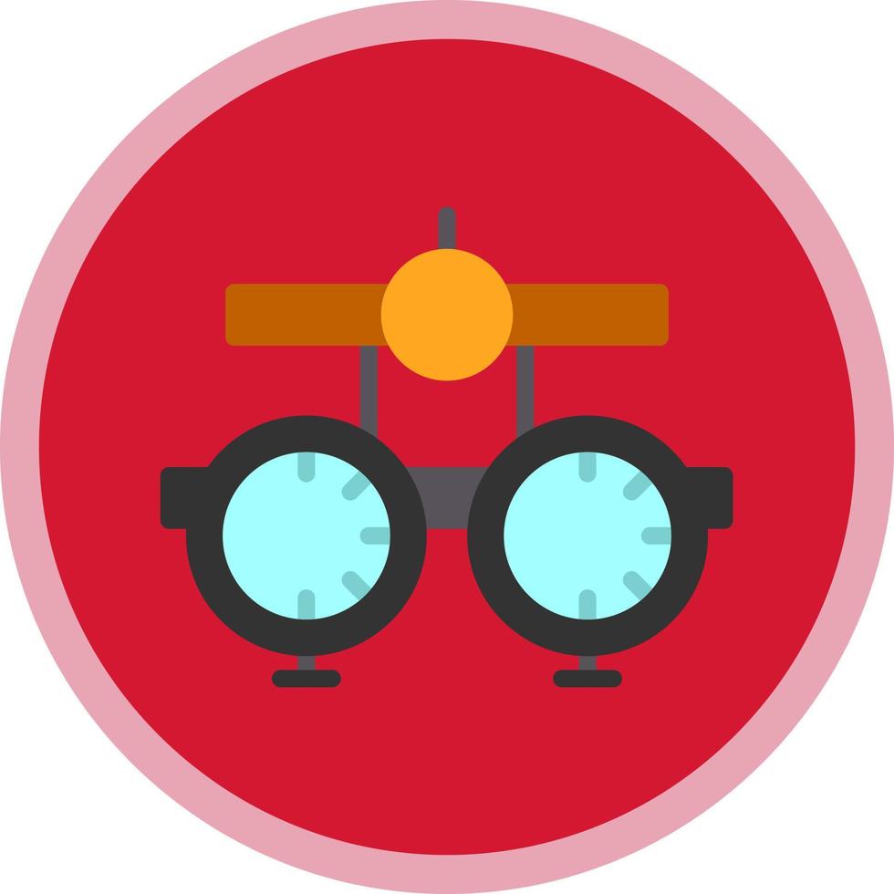 Optometrist Vector Icon Design