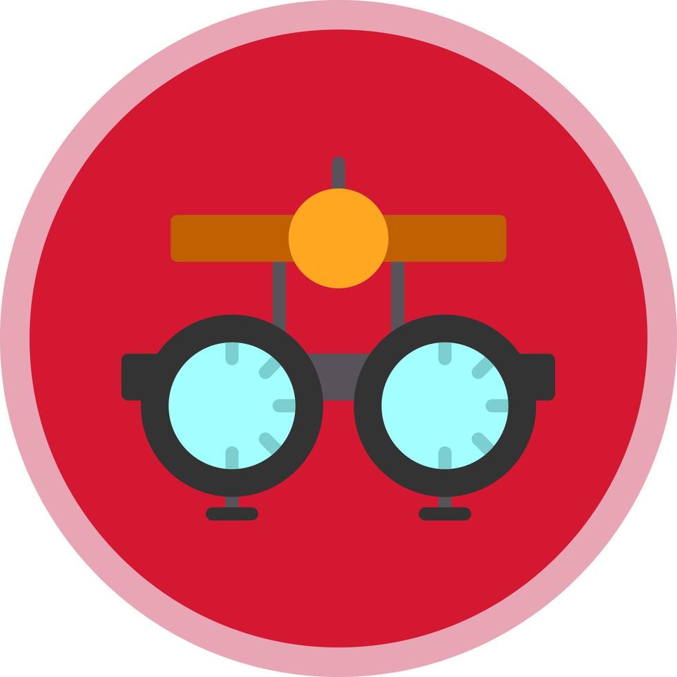 Optometrist Vector Icon Design