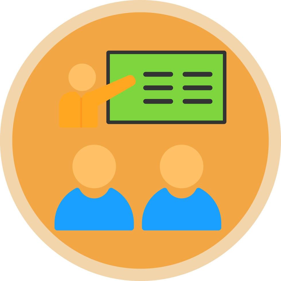 Coaching Vector Icon Design