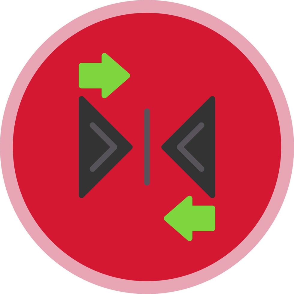 Reflection Vector Icon Design