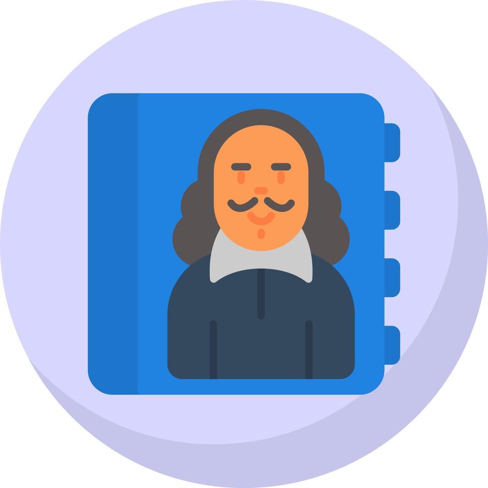 Biography Vector Icon Design