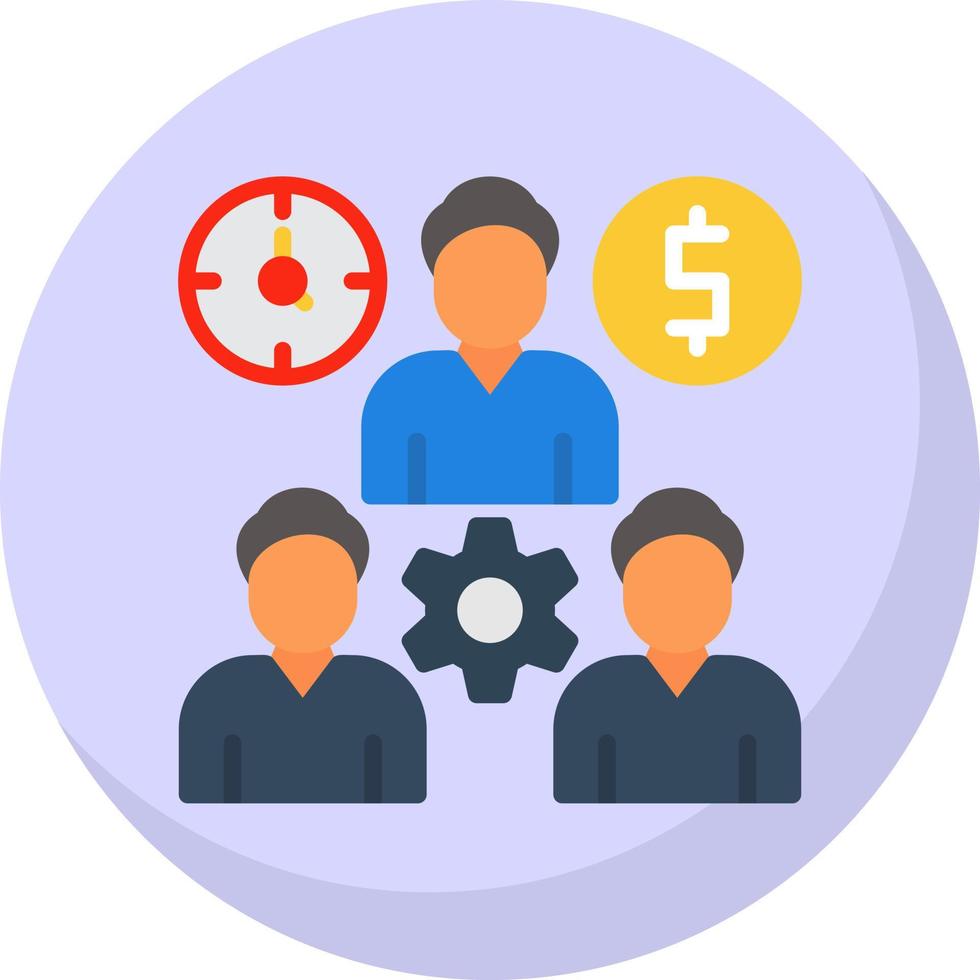 Management Vector Icon Design