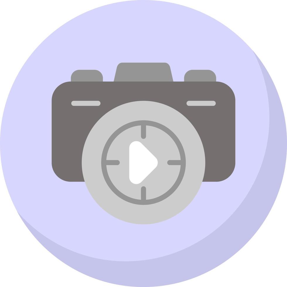 Camera Shots Vector Icon Design