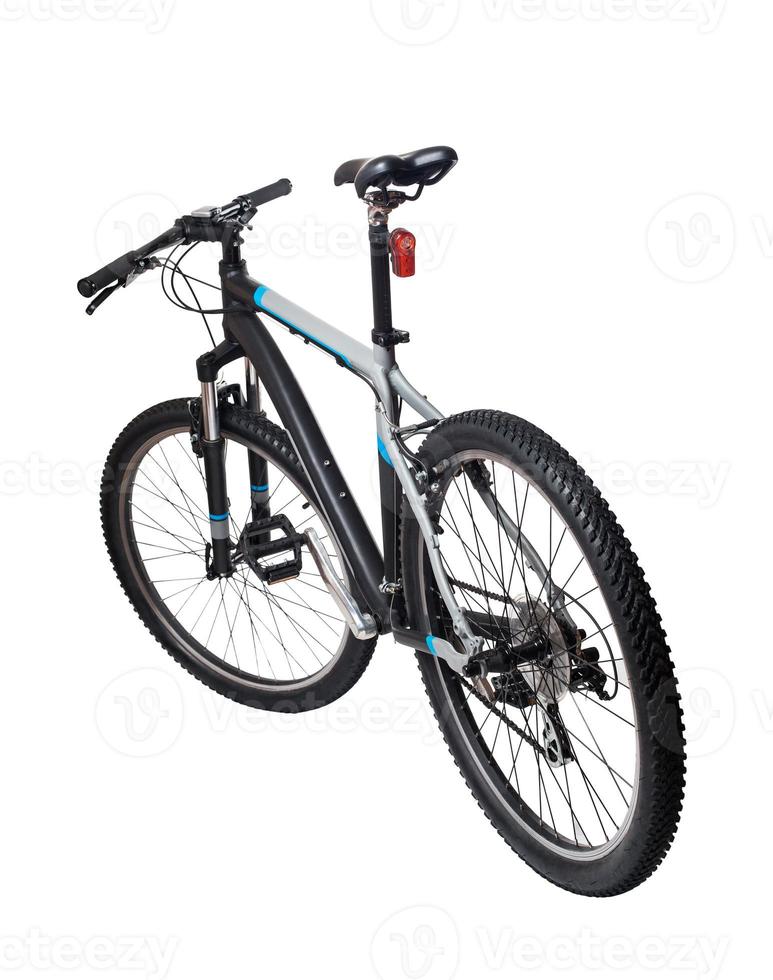 Bicycle on white background photo