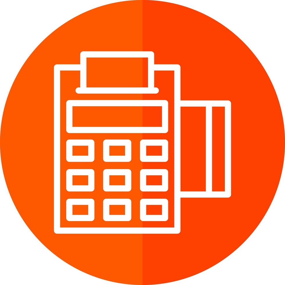 Pos Terminal Vector Icon Design