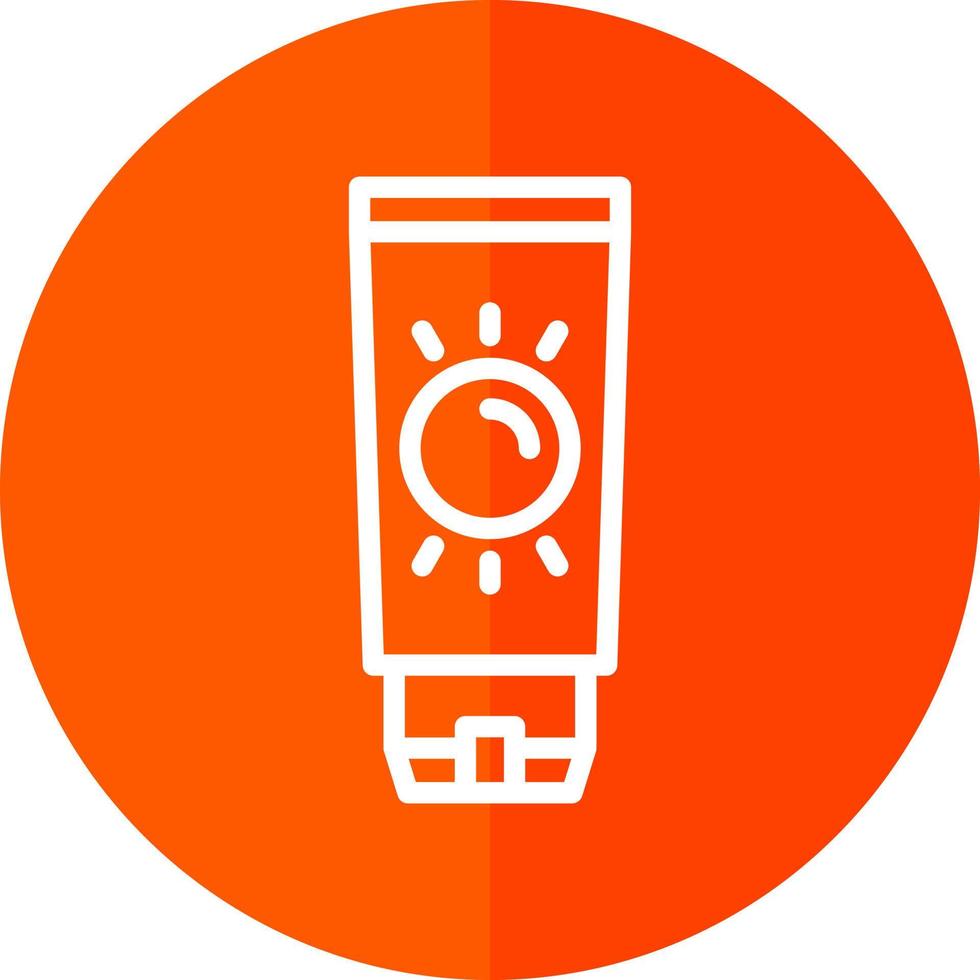 Sunblock Vector Icon Design