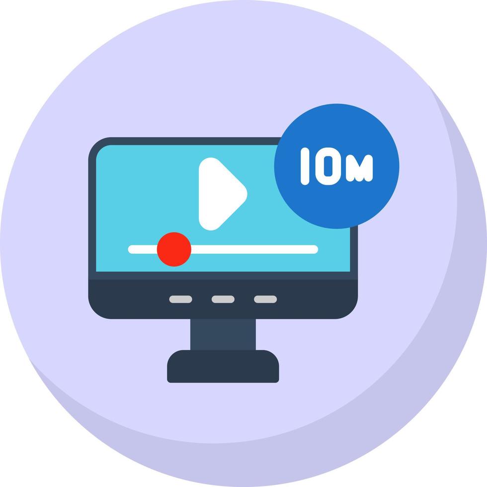 Short Film Vector Icon Design