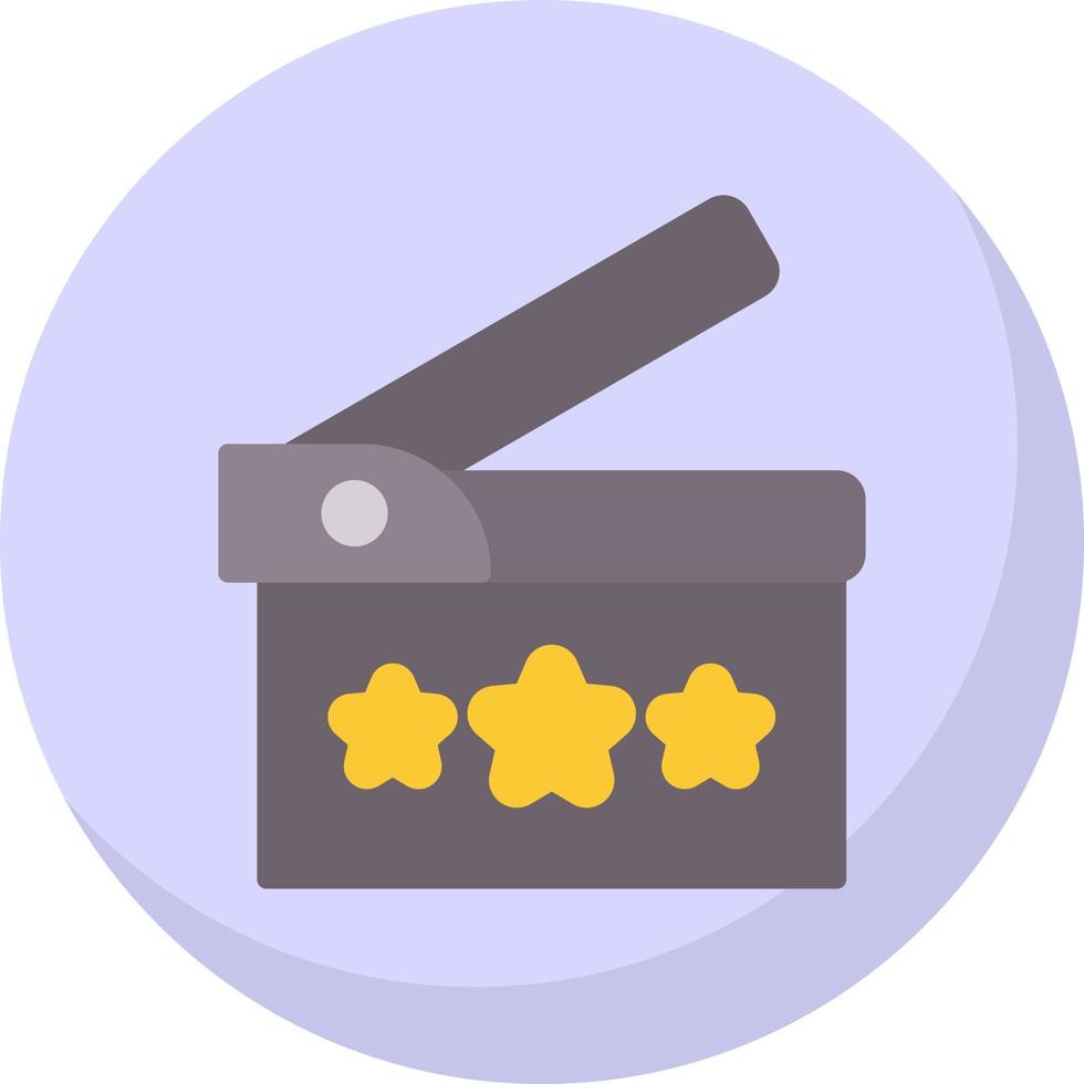 Film Review Vector Icon Design