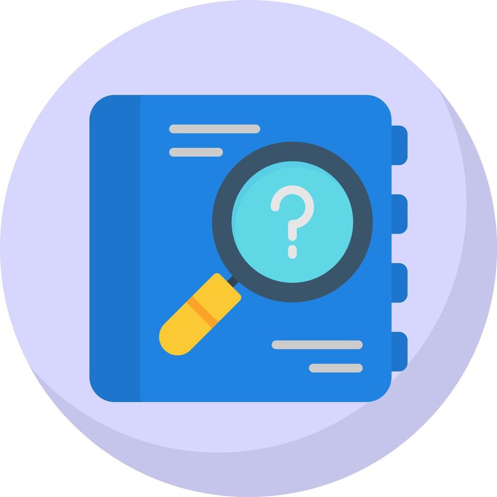 Mystery Vector Icon Design