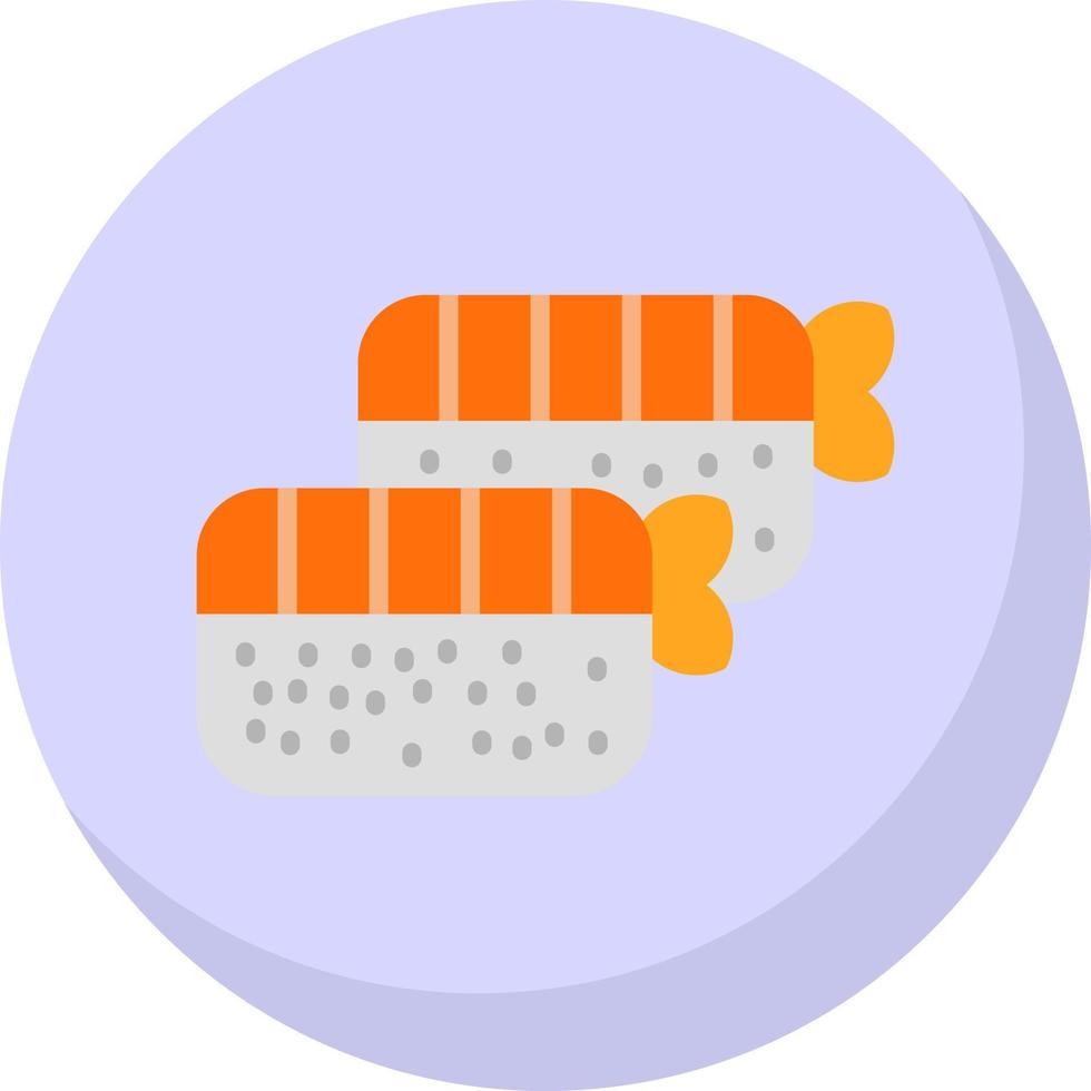 diseño de icono de vector de sushi