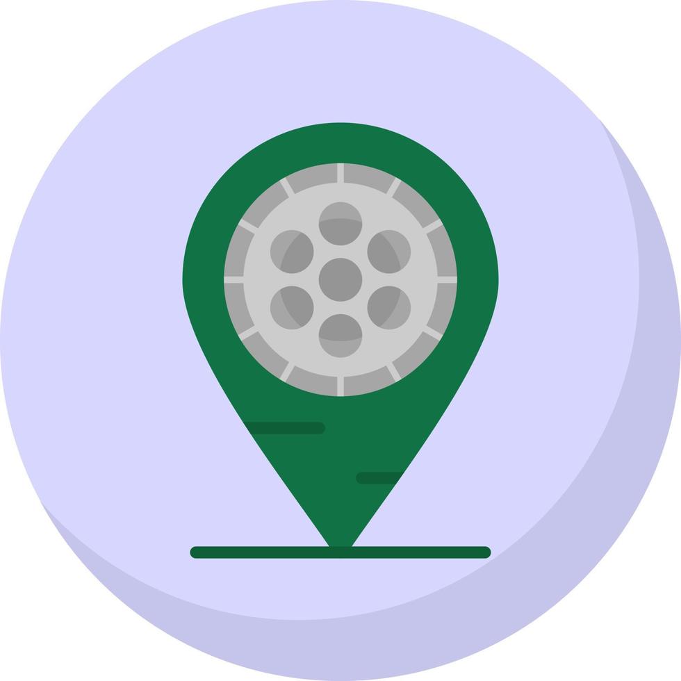 Cinema Location Vector Icon Design