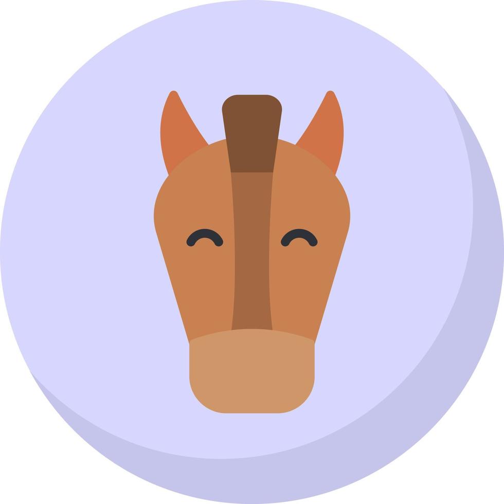 diseño de icono de vector de caballo