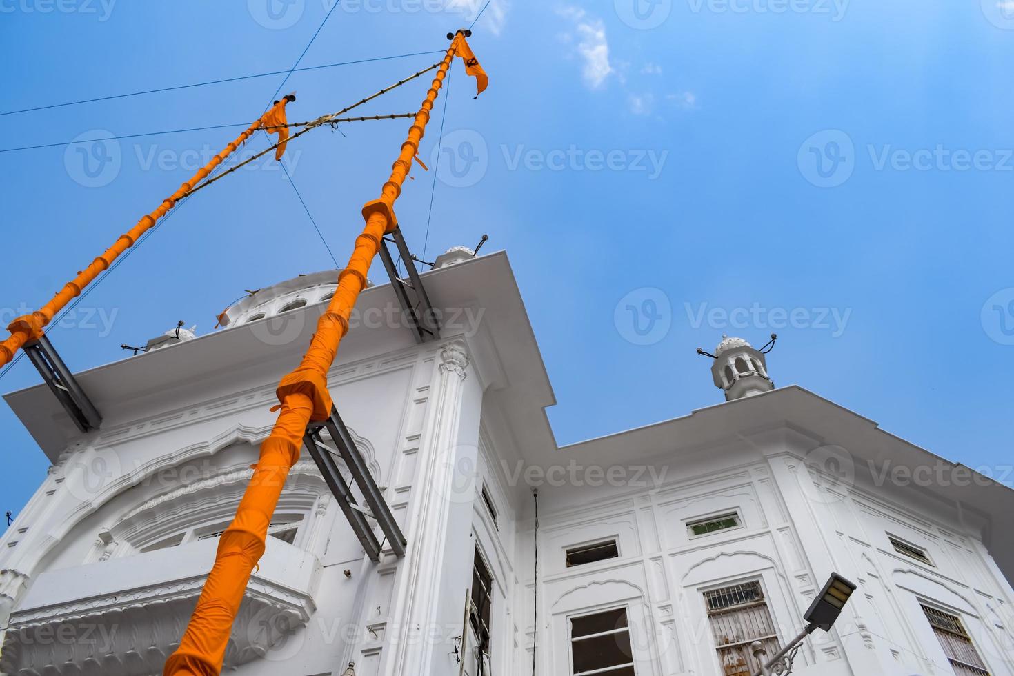 View of details of architecture inside Golden Temple - Harmandir Sahib in Amritsar, Punjab, India, Famous indian sikh landmark, Golden Temple, the main sanctuary of Sikhs in Amritsar, India photo