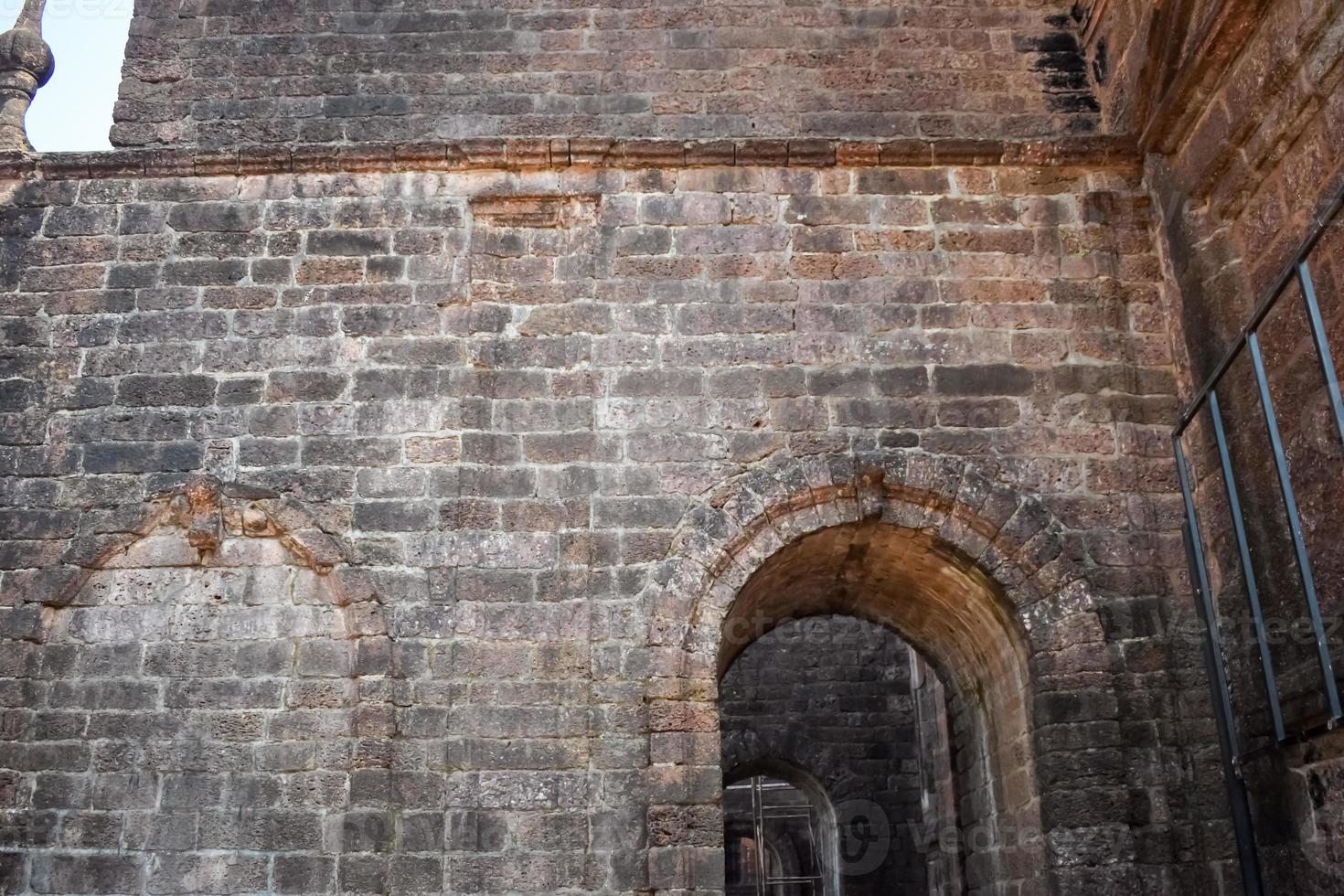 Ancient Basilica of Bom Jesus old goa church at South Goa, India, Basilica of Bom Jesus in Old Goa, which was the capital of Goa in the early days of Portuguese rule, located in Goa, India photo