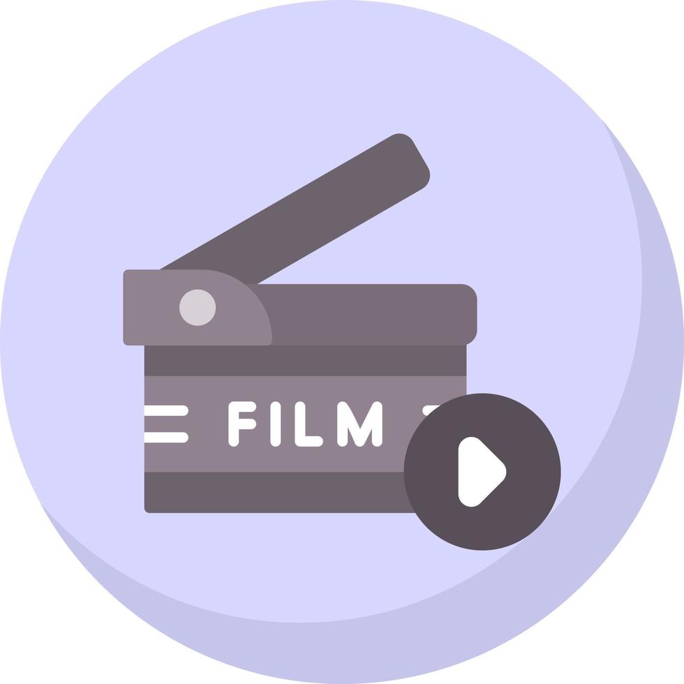 diseño de icono de vector de filmación