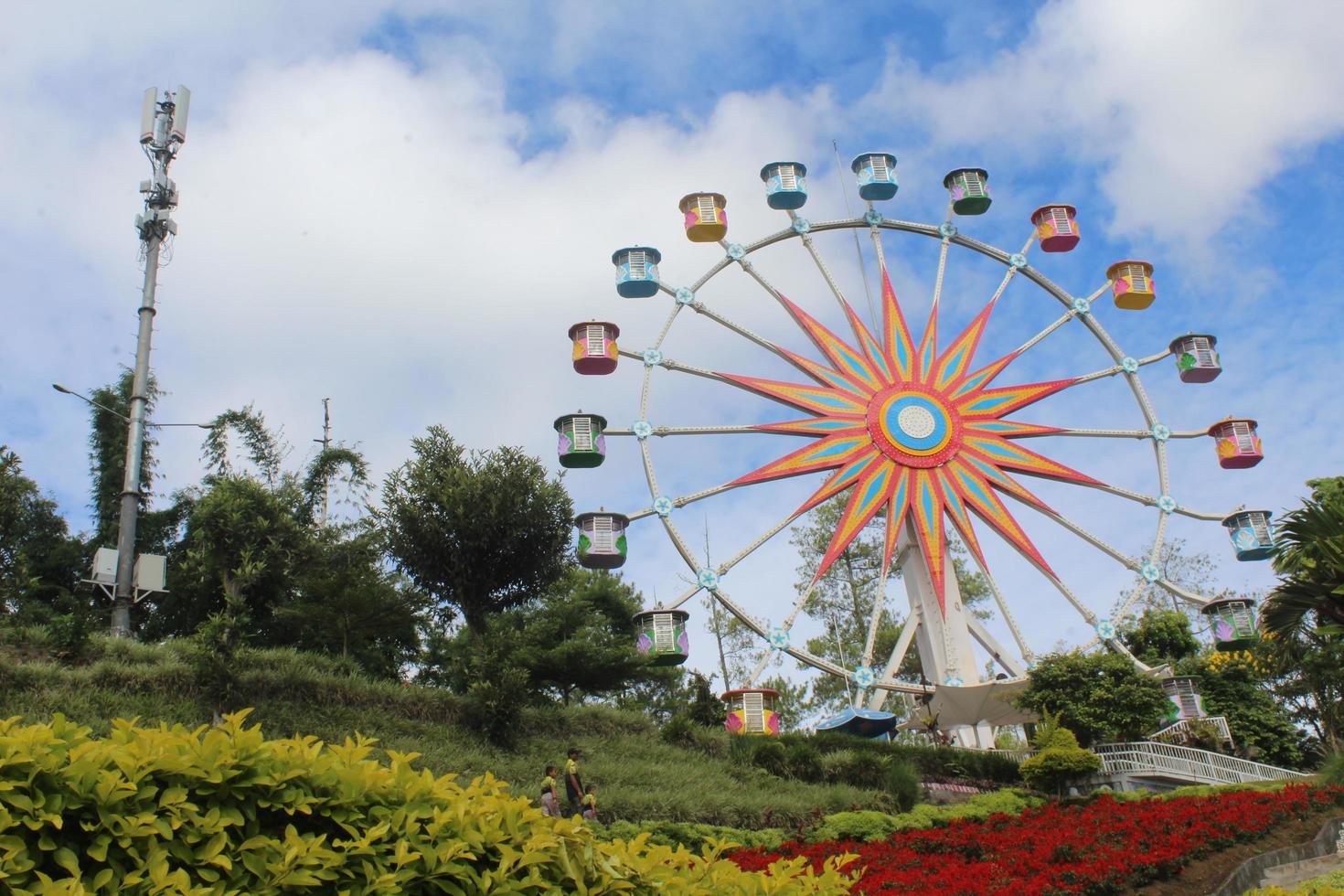 Ferris Wheel on Mountain - Malang - 18.02.2023 photo