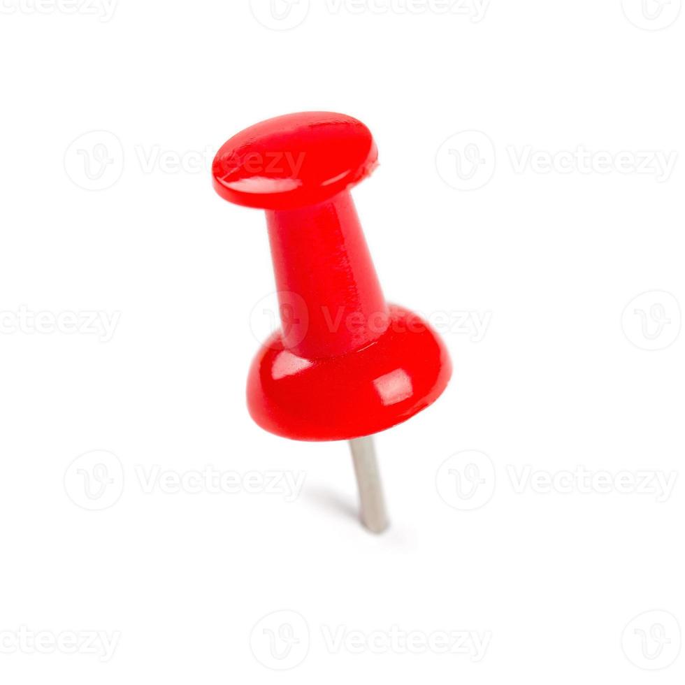 Red Push pin photo