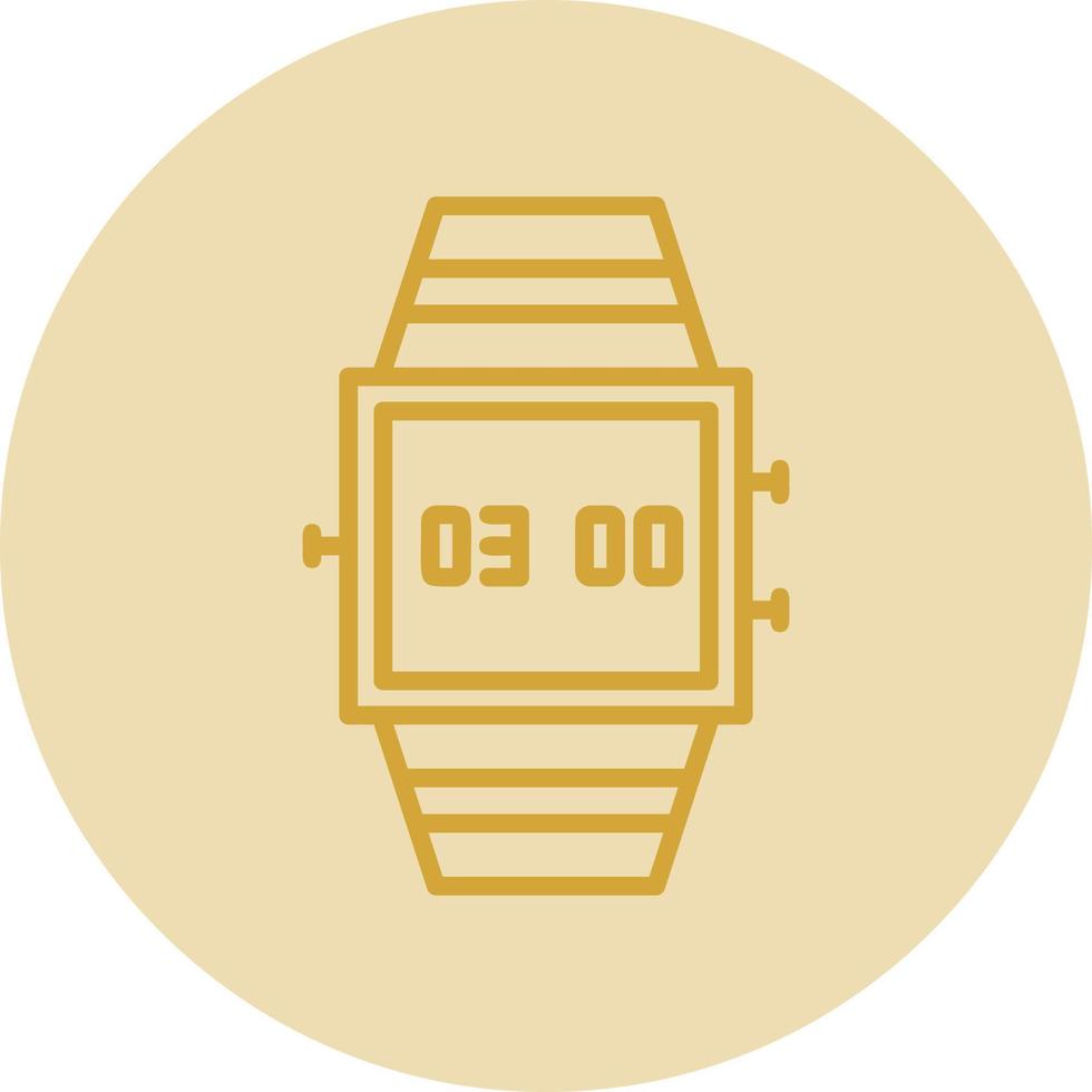 diseño de icono de vector de reloj inteligente