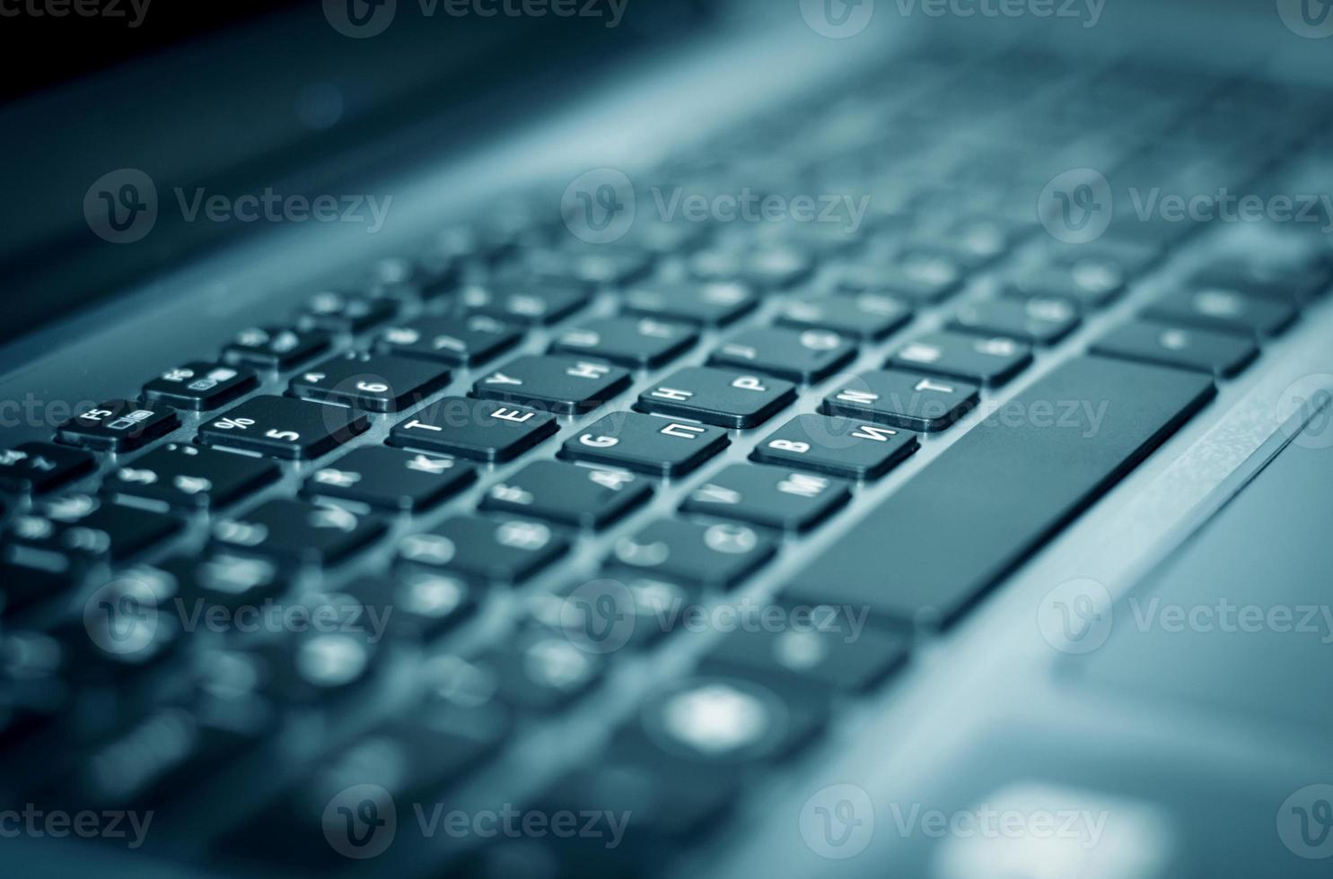 Laptop Keyboard closeup photo