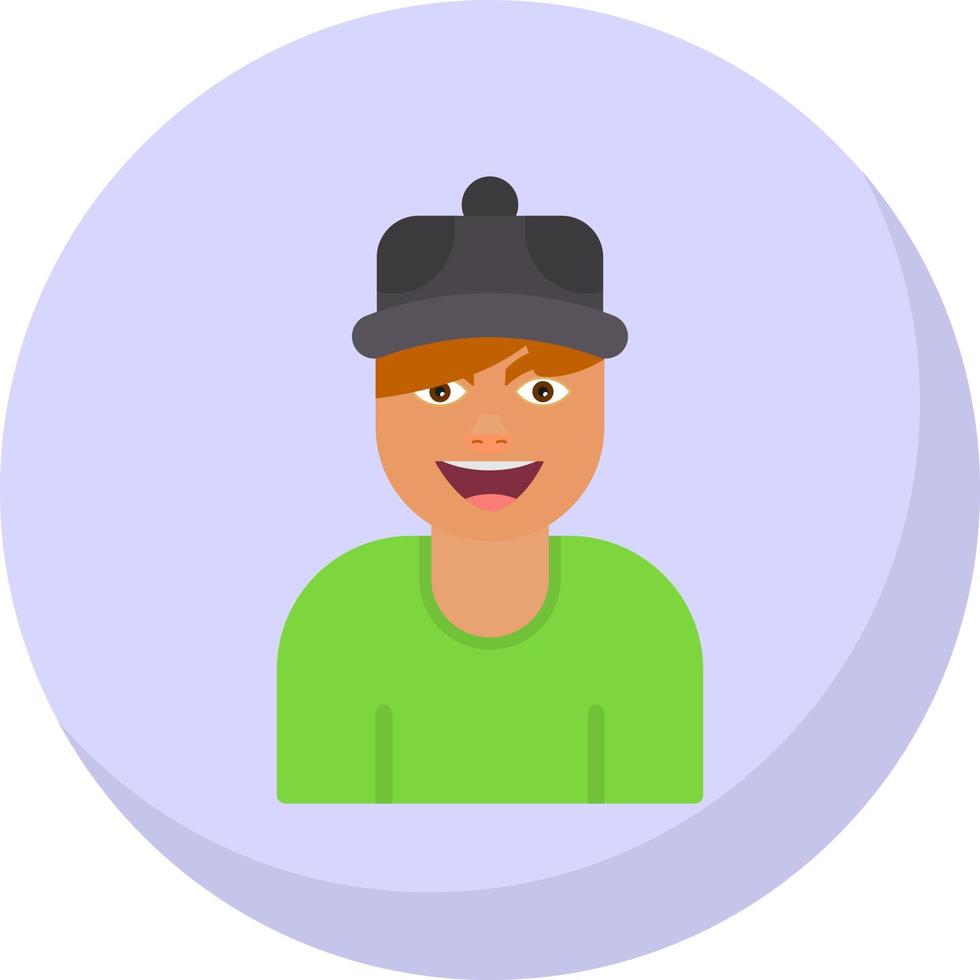 Teenager Vector Icon Design