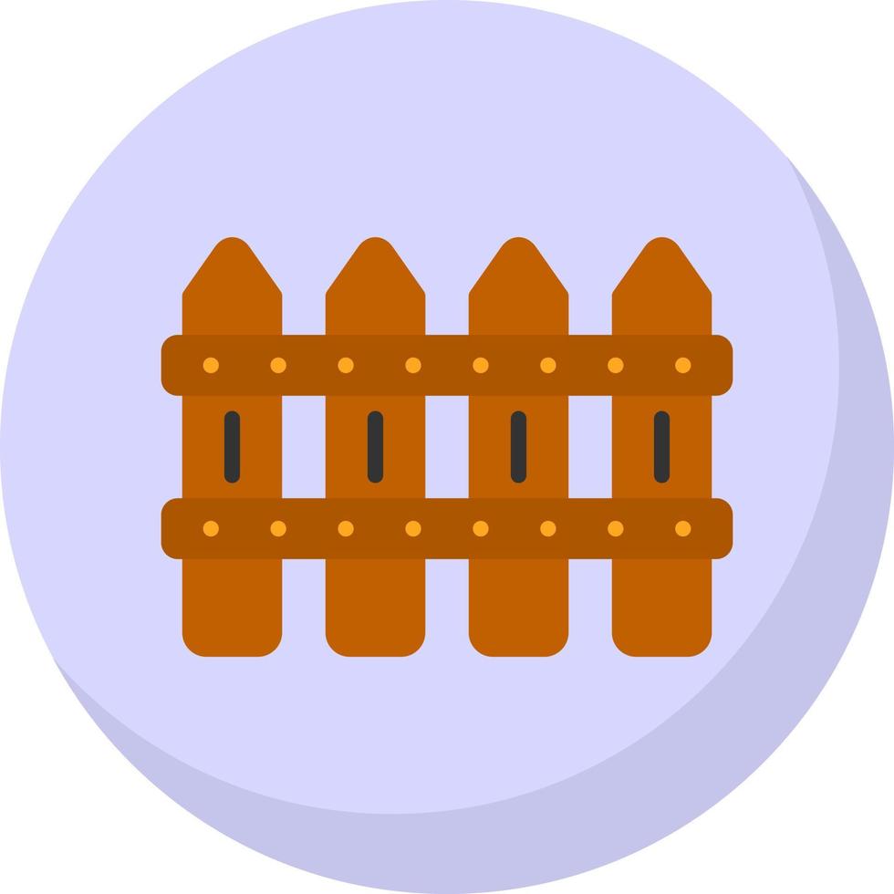 Fence Vector Icon Design