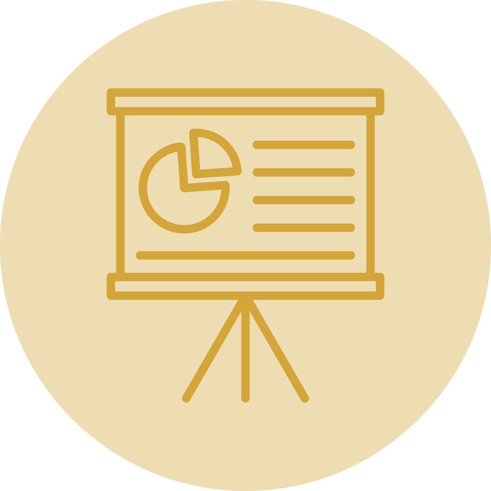 Presentation Vector Icon Design