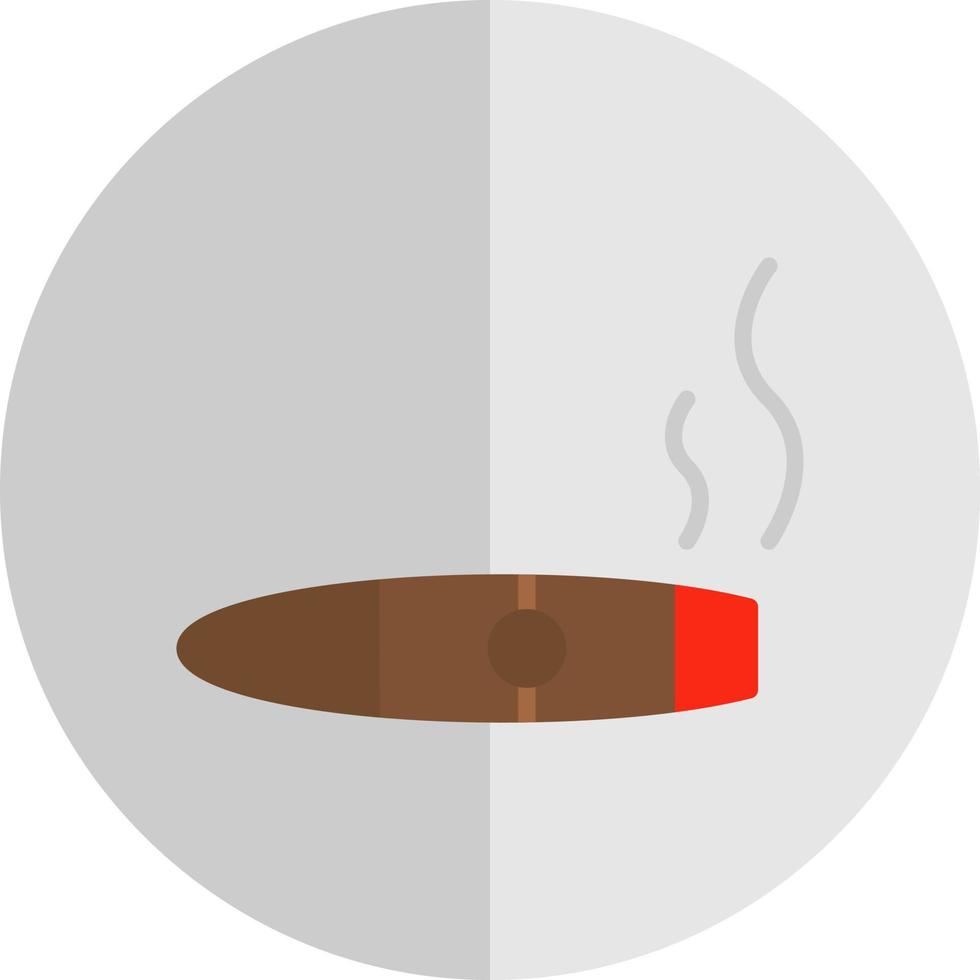 Cigar Vector Icon Design