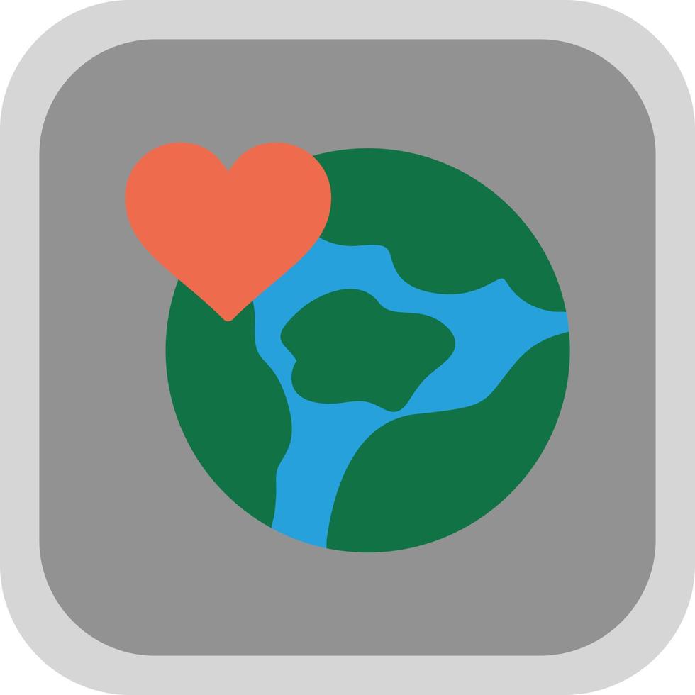 Save The World Vector Icon Design