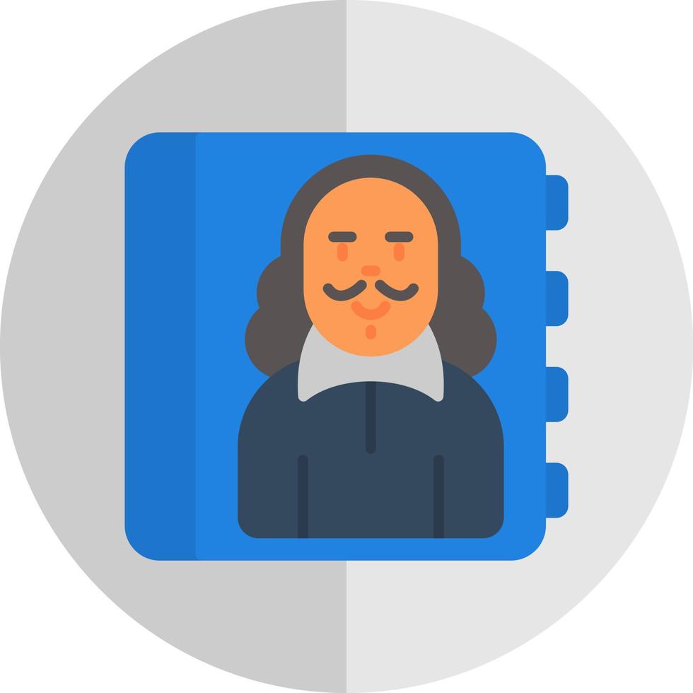 Biography Vector Icon Design