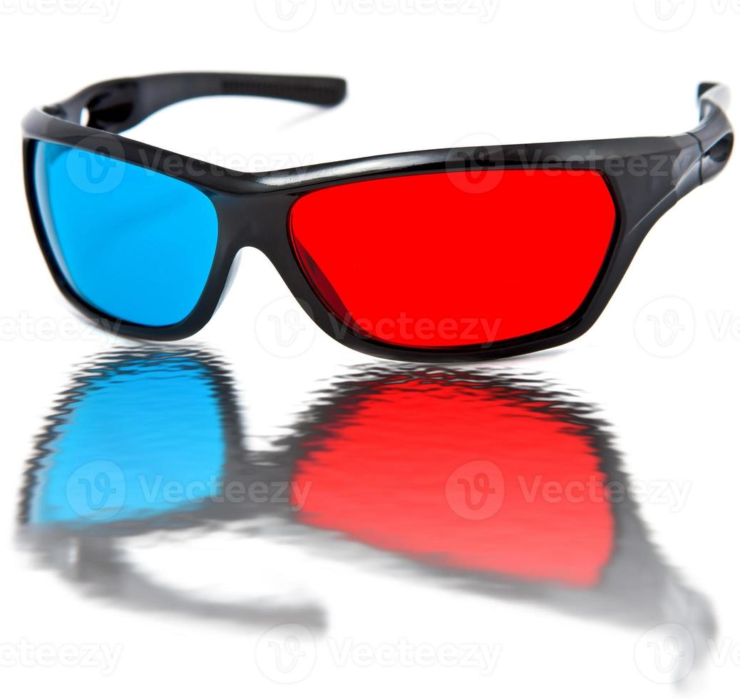 3d cinema glasses photo