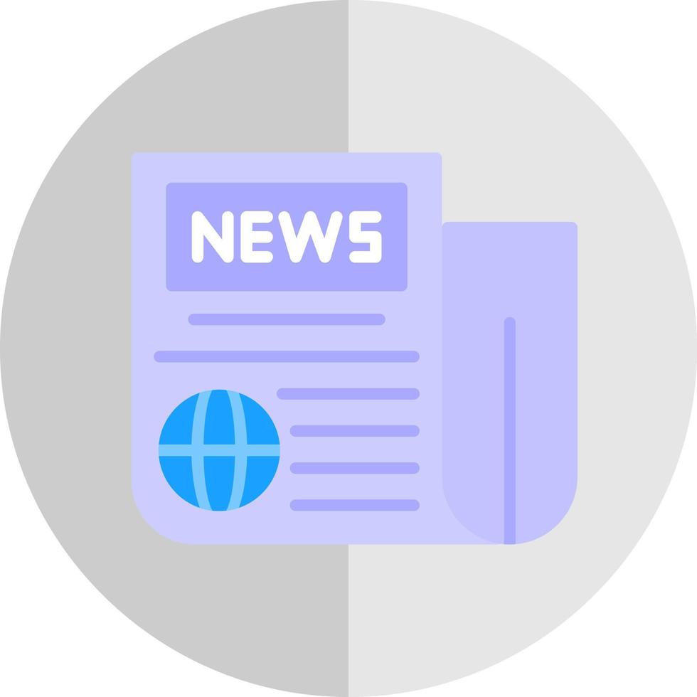 diseño de icono de vector de noticias