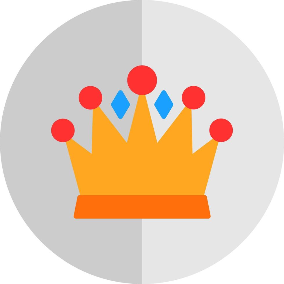 Crown Vector Icon Design