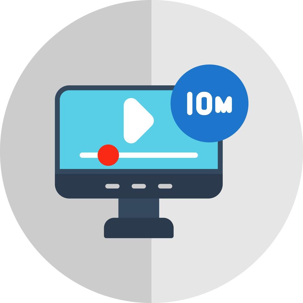 Short Film Vector Icon Design