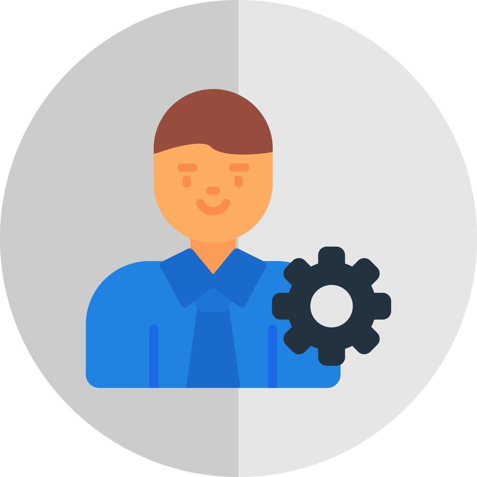 Engineer Vector Icon Design
