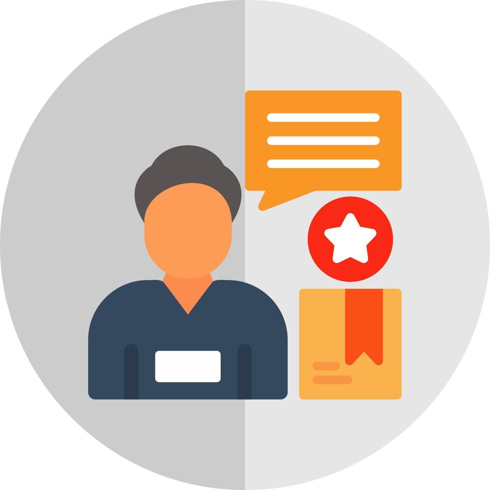 Feedback Vector Icon Design