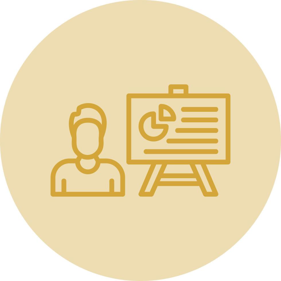 Presentation Vector Icon Design