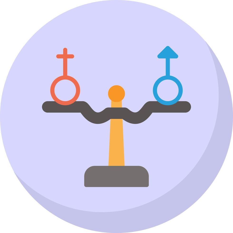 Gender Equality Vector Icon Design