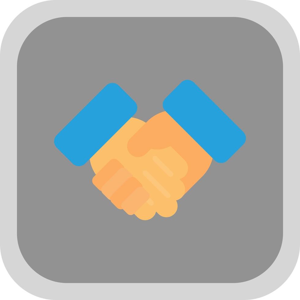 Shaking Hands Vector Icon Design
