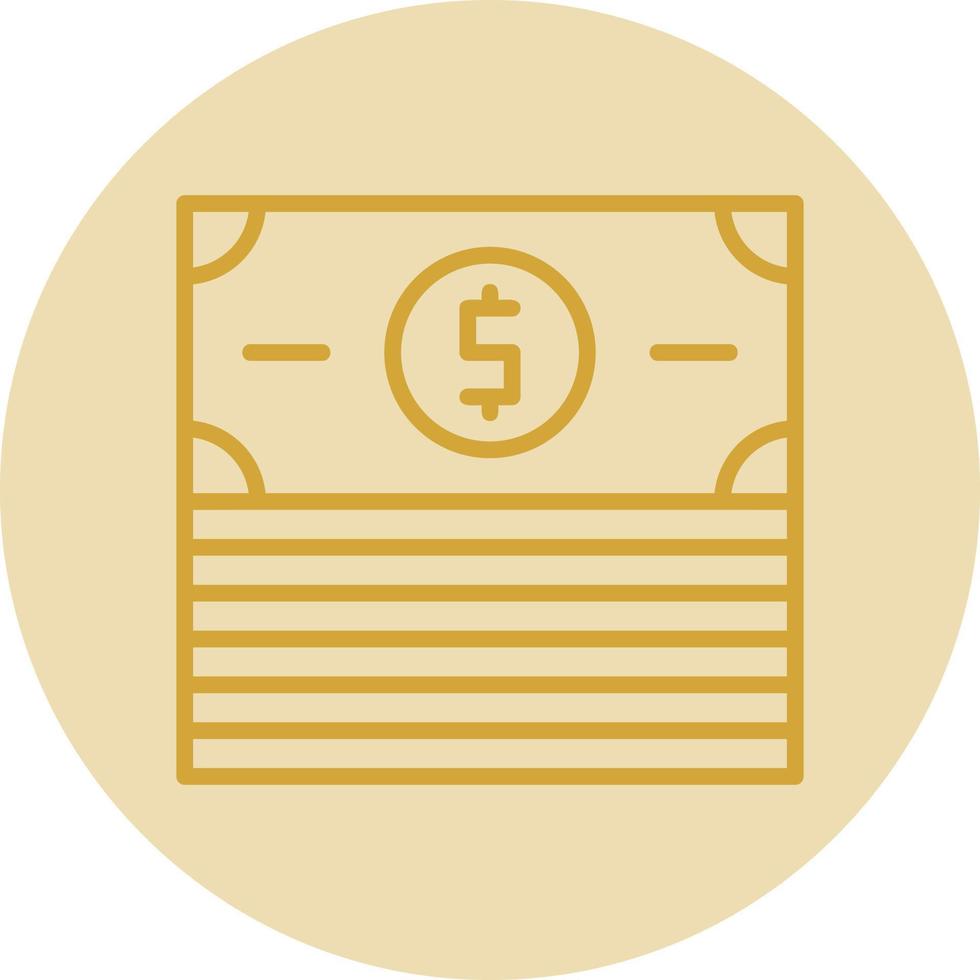 Banknotes Vector Icon Design