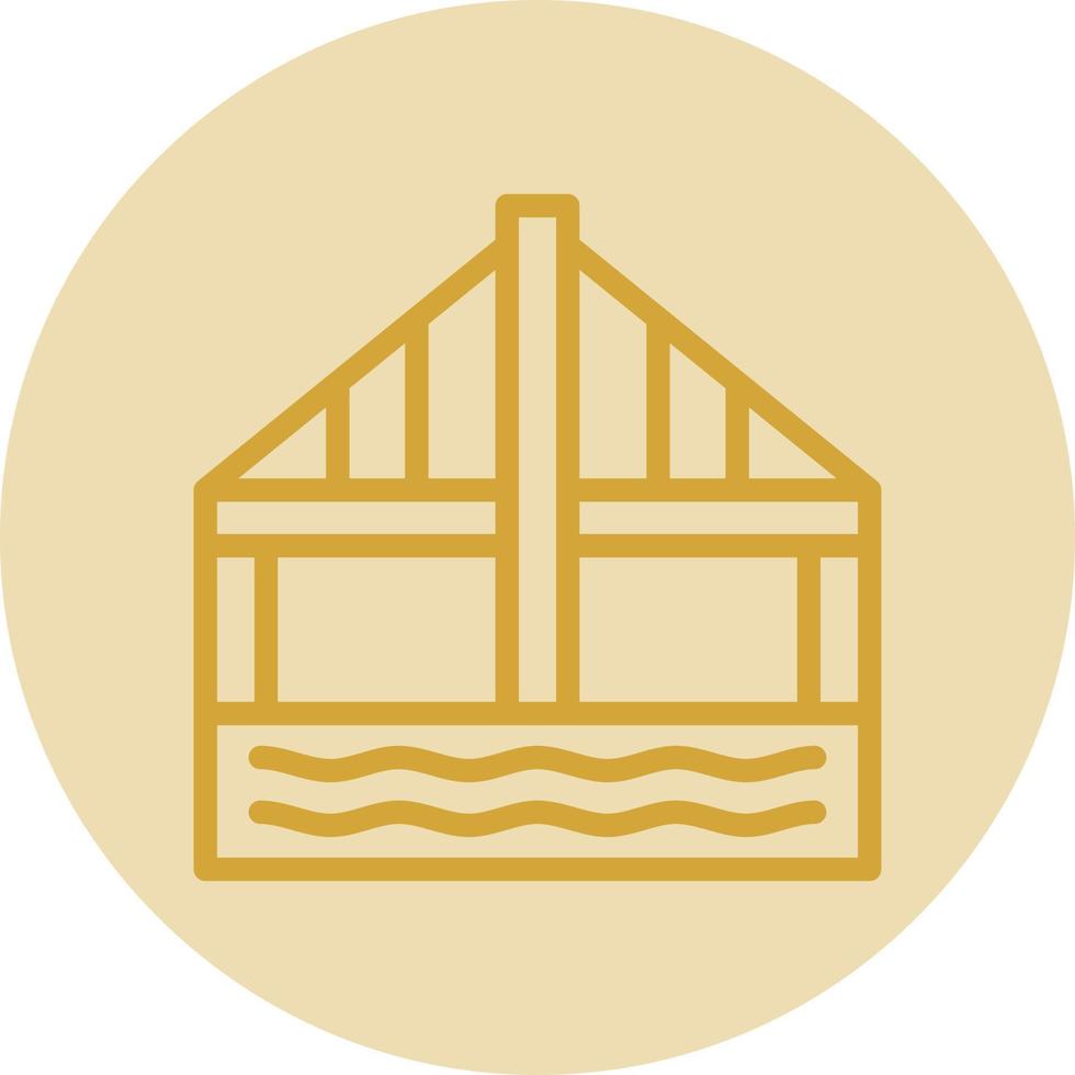 Bridge Vector Icon Design