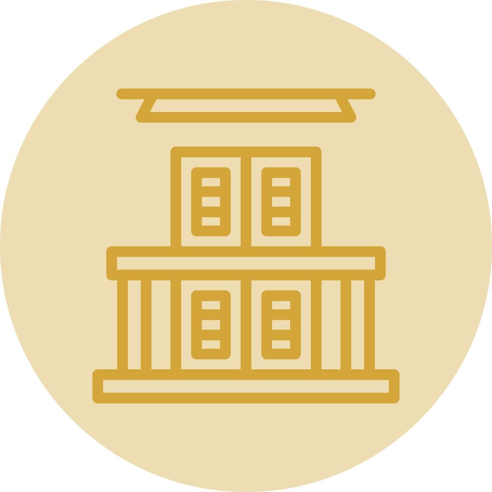 Balcony Vector Icon Design