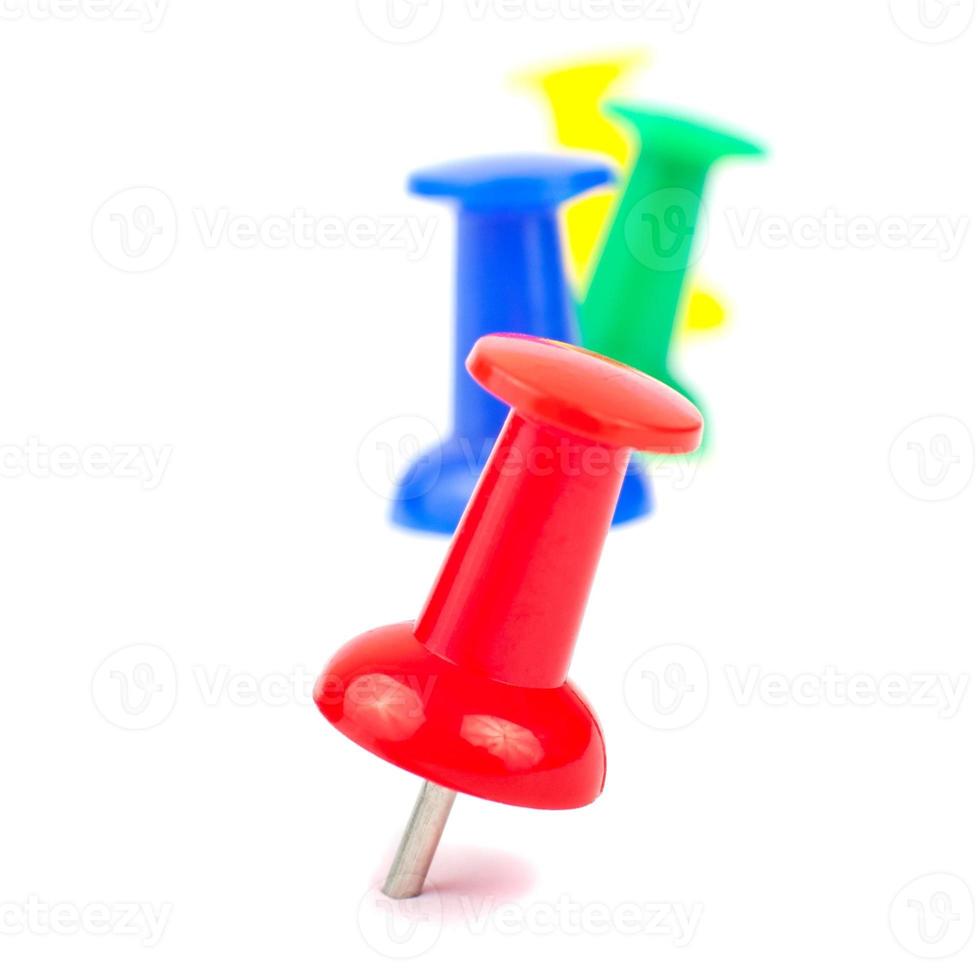 Colorful Push pin photo