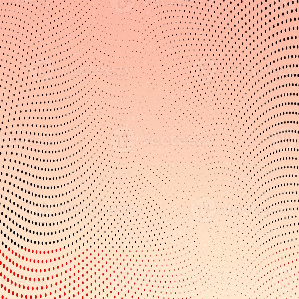 Color Burn Reddish and white Black dotted photo