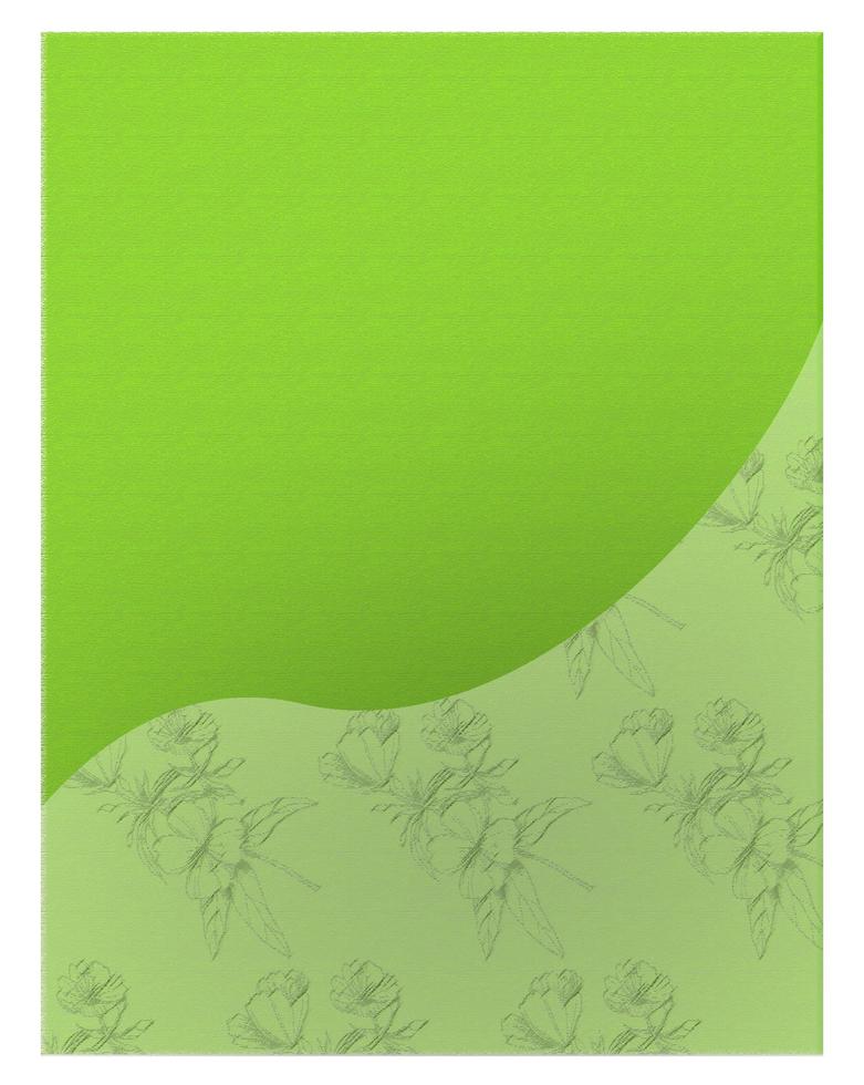 Green Rough pastel flower Background photo