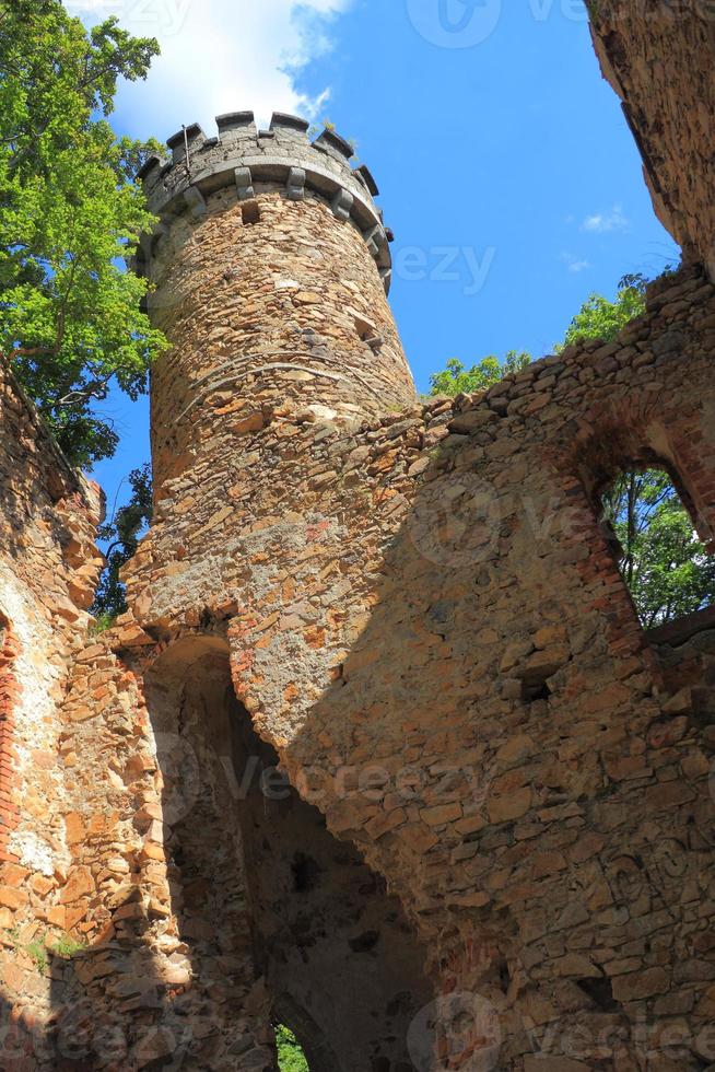 Ruins of Henry castle in Poland photo