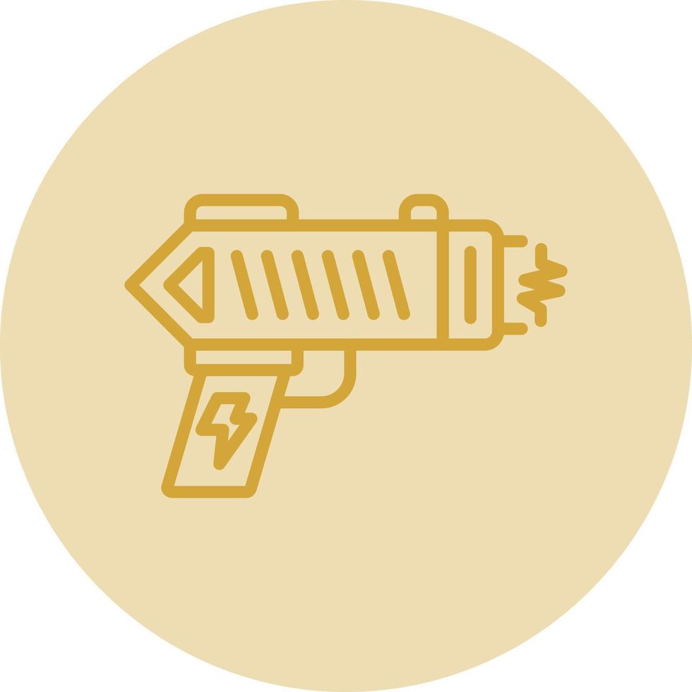 Stun Gun Vector Icon Design