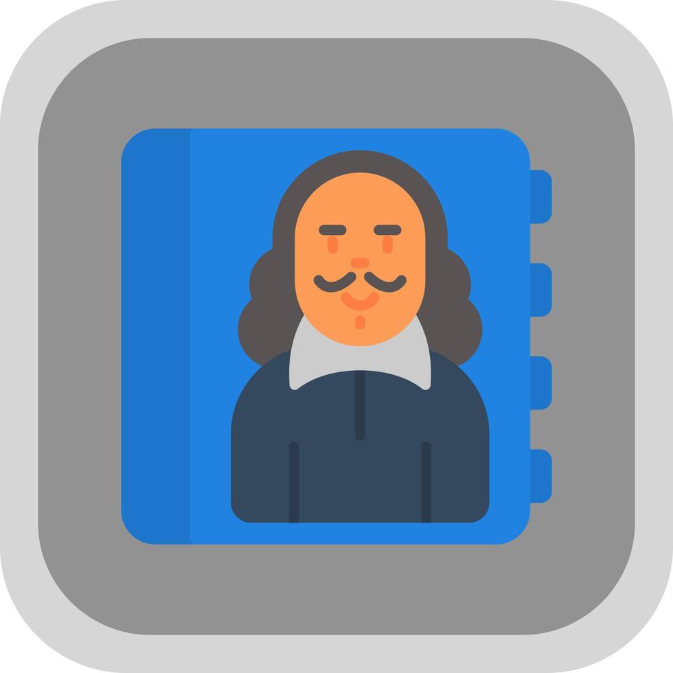 Biography Vector Icon Design