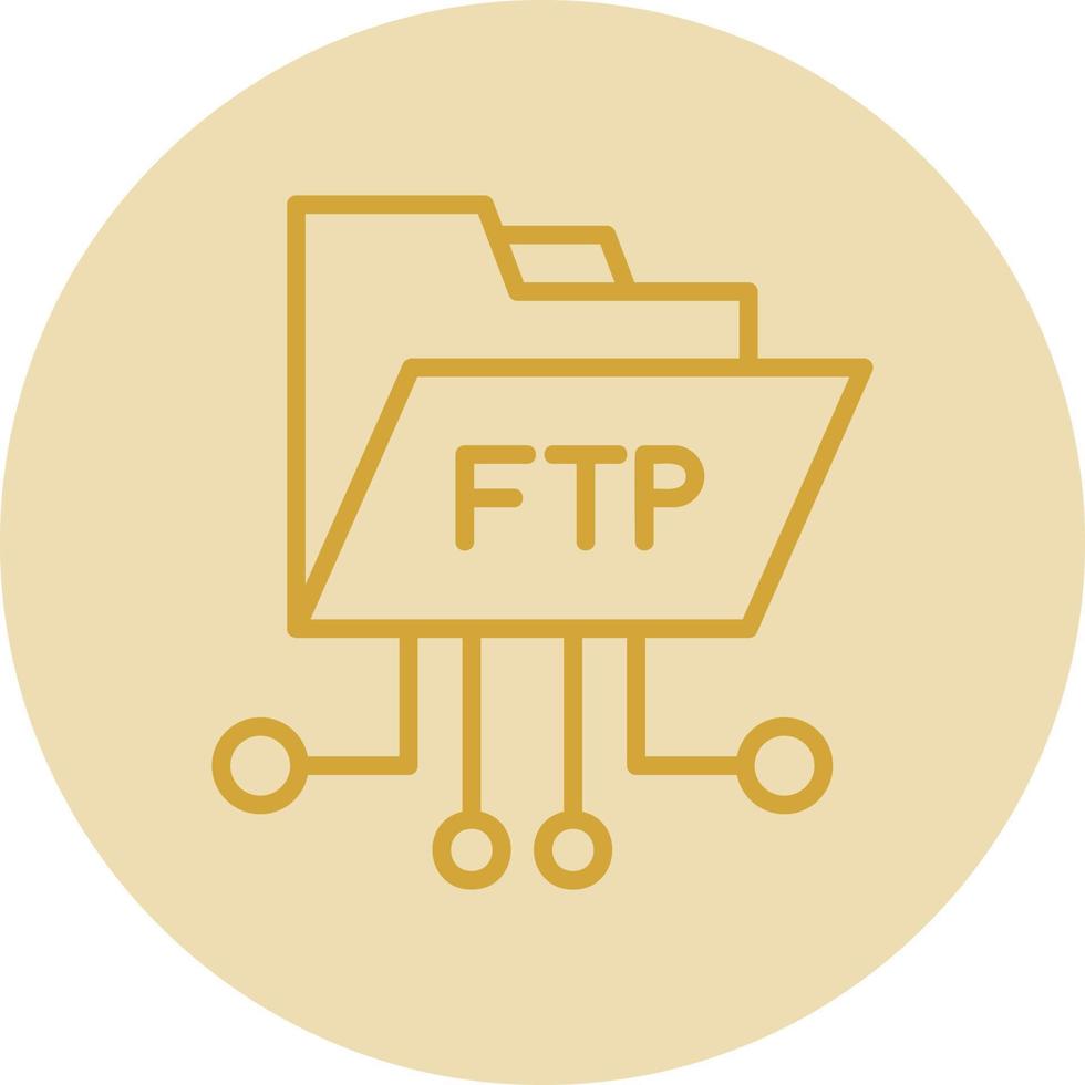 Ftp Vector Icon Design