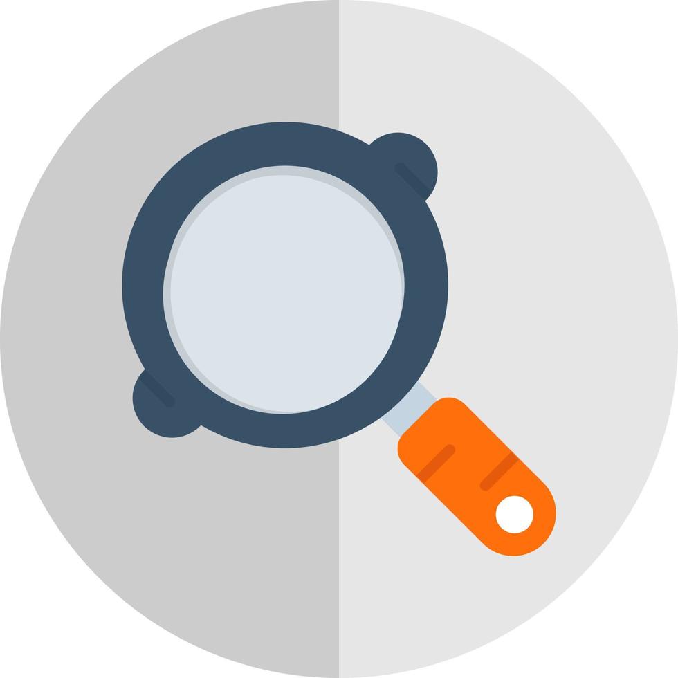 Frying Pan Vector Icon Design